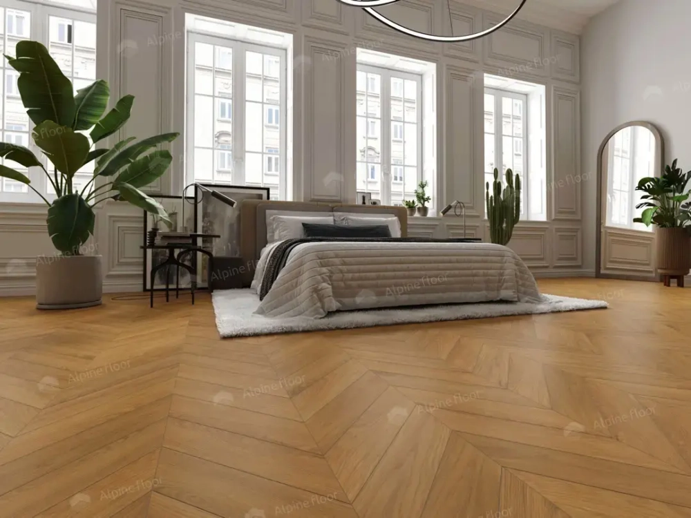ИНЖЕНЕРНАЯ ДОСКА Alpine Floor CHATEAU Дуб Хани EW203-05