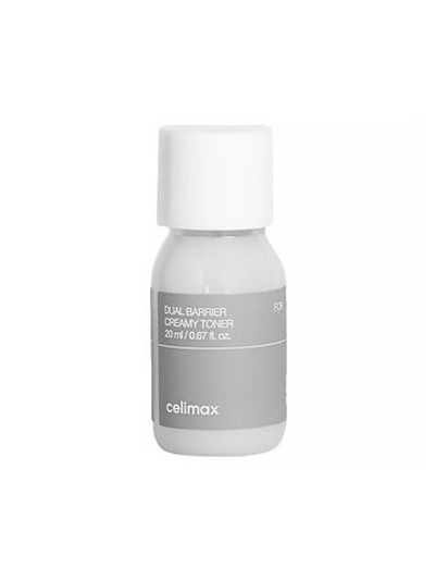 Celimax Dual Barrier Creamy Toner, 20ml, кремовый тонер с церамидами