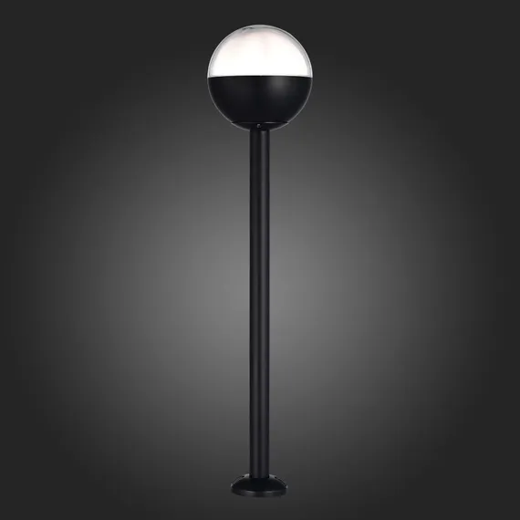 SL9000.405.01 Светильник уличный наземный ST-Luce Черный/Белый E27 1*40W OMBRA