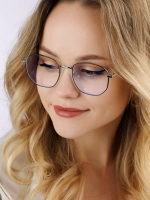 Очки для компьютера имиджевые защитные прозрачные нулевки