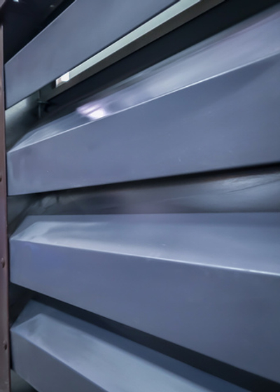 Забор-жалюзи Анжелика 0,50мм окрашенный покрытие полиэстр  (высота 130 мм)