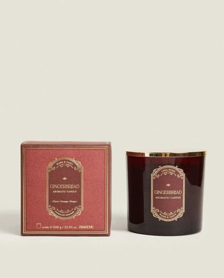 Zara Home Ароматическая свеча Имбирный пряник Gingerbread 650 г 1497/705