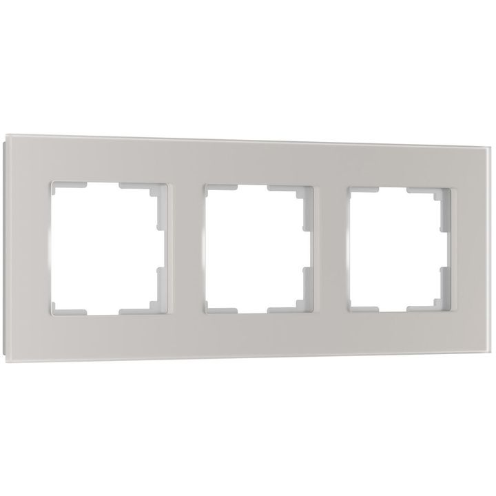 Рамка Werkel Senso на 3 поста дымчатый W0033117 4690389206450