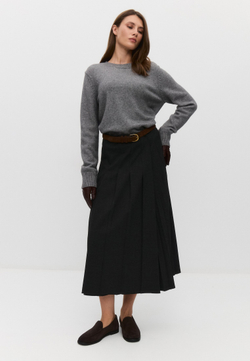 Лоферы // Jill // Chocolate // Suede