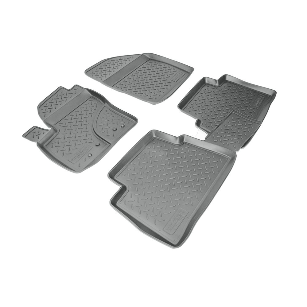 Ковры в салон Norplast/Unidec для Ford C-Max в кузове DM2 (2003-2010), Серый, арт.NPL-Po-22-10-G