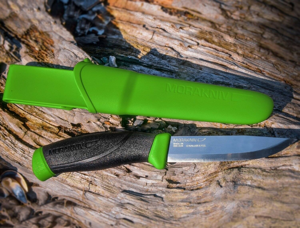 Нож MORAKNIV COMPANION GREEN, арт. 12158