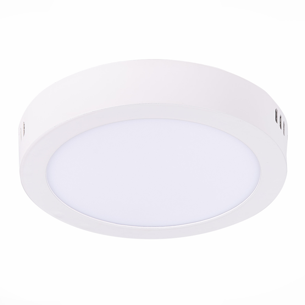 ST112.542.12 Светильник настенно-потолочный Белый LED 1*12W 4000K 795Lm Ra80 120° IP20 D160xH28 90-265V Накладные светильники