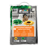 Нюхательный интерактивный коврик для собак "Клевер", 400*400мм, Gamma