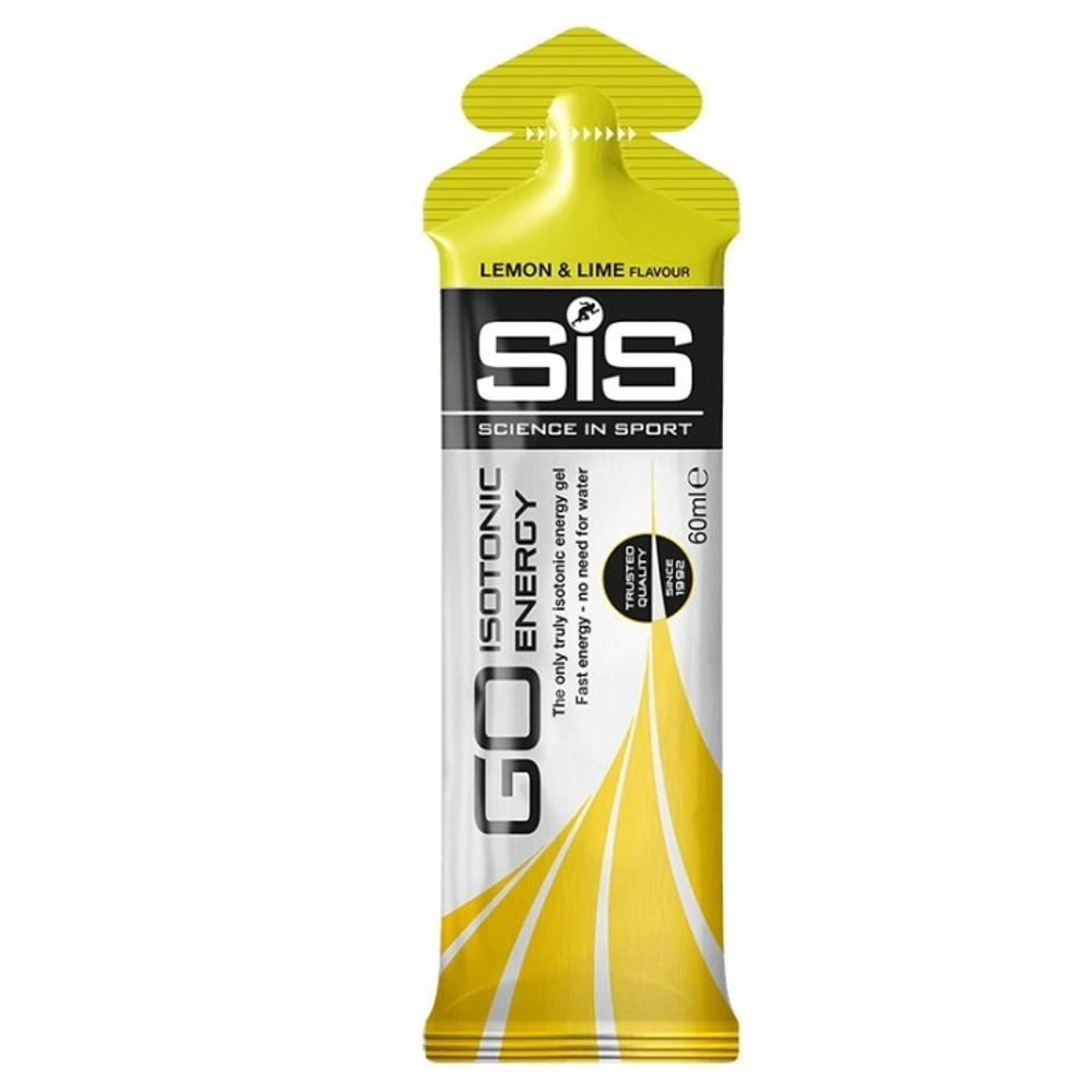 Гель энергетический углеводный SIS Go Isotonic Gel, Лимон и Лайм, 60мл Science in Sport