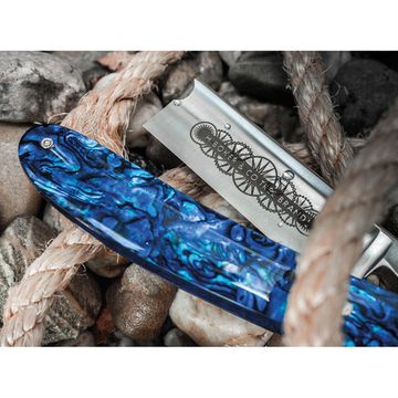 Опасная бритва Boker 140557 Blue Shell 7/8