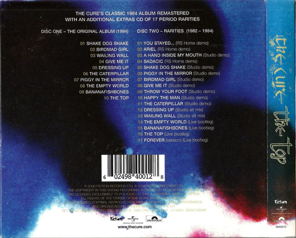 The Cure / The Top (Deluxe Edition)(2CD)