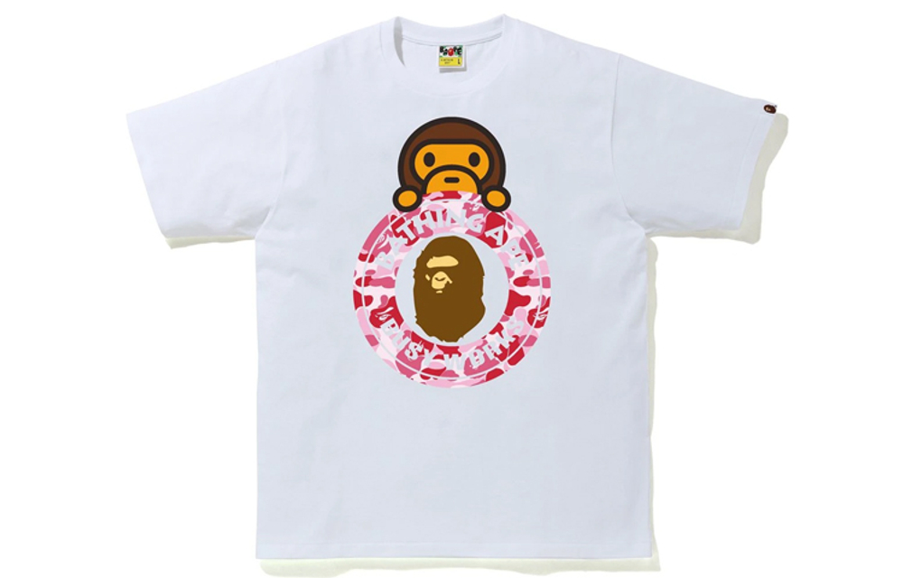 A Bathing Ape Abc Camo Milo On Busy Works Tee