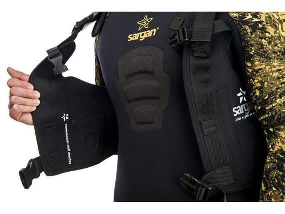 Жилет разгрузочный Sargan Броник Черный