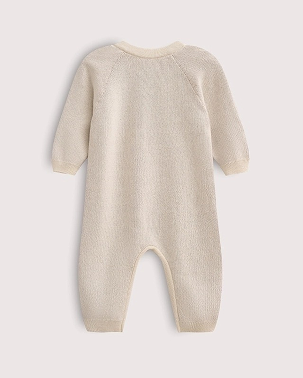 Комбинезон детский Loomknits с мишкой, Экрю