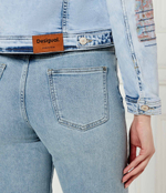 Джинсовая куртка CHAQ_LOS ANGELES Desigual - голубой(25SWED03)