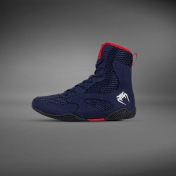 Боксёрки Venum Contender - Navy Blue/Red