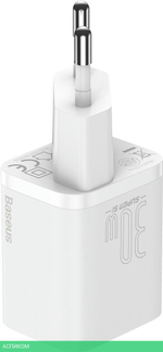 Сетевое зарядное устройство Baseus Super Si 30W EU White (CCSUP-J02)