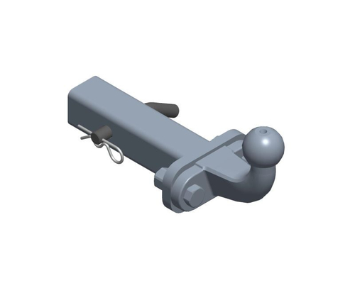 Узел сцепной в сборе US-2 50х50 черный с шаром F Автос.TY-07-01