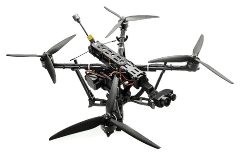 FPV дрон Зверобой с тепловизором 10 дюймов 750MHz 1.2GHz