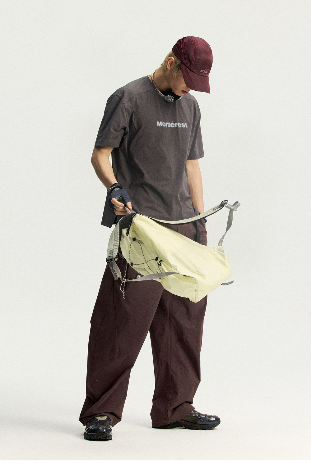 Футболка Nothomme Monterest Logo графит