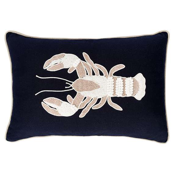 Подушка декоративная navy lobster из коллекции sea treasures, 30х45 см