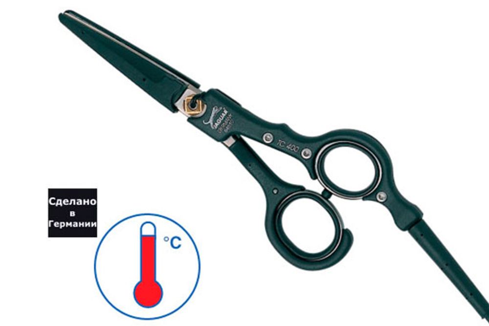 Ножницы горячие Jaguar Thermo Care TC400 5.5" зеленые