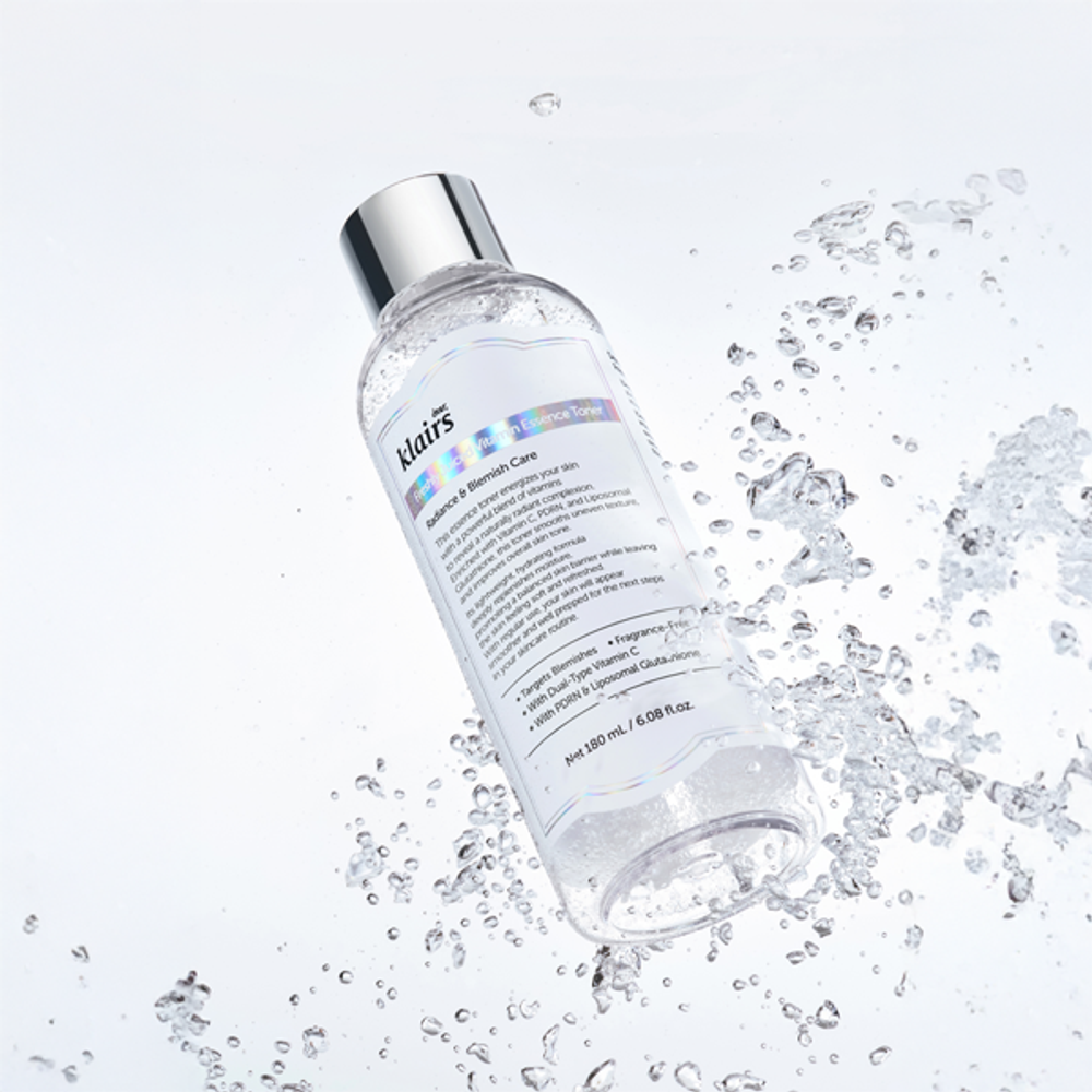 DEAR, KLAIRS Витаминный тонер для лица Freshly Juiced Vitamin Essence Toner (180 мл)