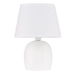 UML-B304 E14 WHITE Светильник настольный декоративный под лампу Е14. 40W. Механический выключатель. Белый. ТМ Uniel