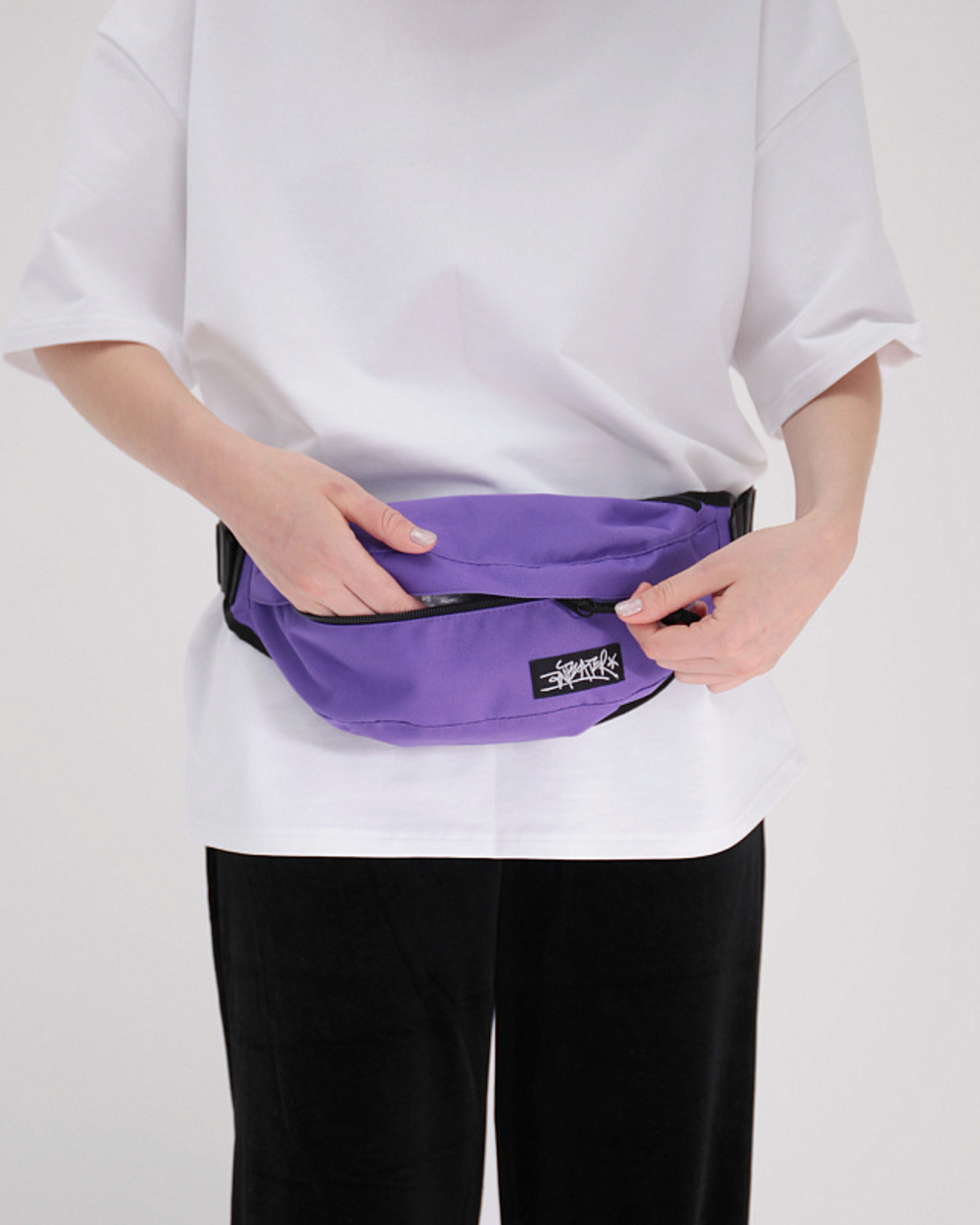 Сумка поясная ANTEATER Minibag-Violet