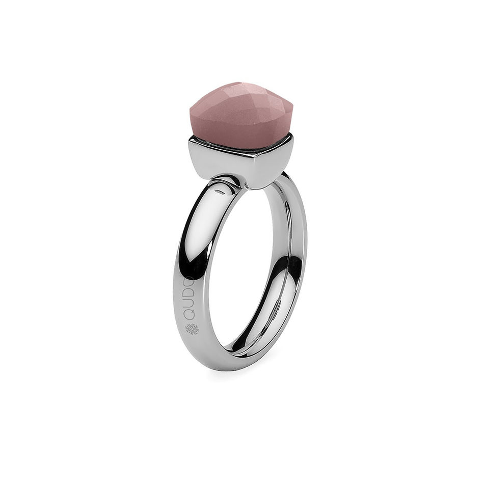 Кольцо Qudo Firenze Dark Rose Opal 18 мм 610086 R/S