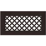 Вентиляционная решетка в подоконник для батарей отопления DECOR/плоская/OC/1мм