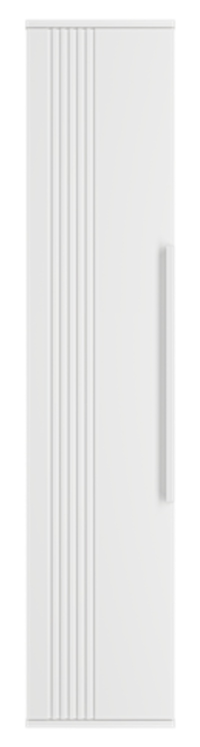 Шкаф - пенал Brevita Savoy 35 подвесной универсальный (белый)