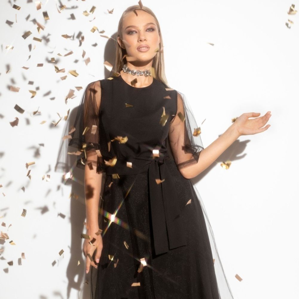 Платье Эйфория элегантности (с поясом) Charutti (Акция)