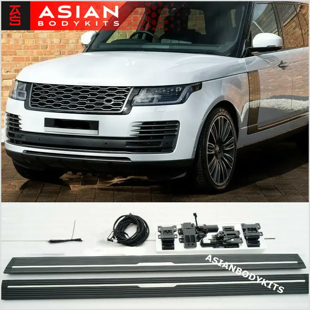 Новые электрические подножки для Range Rover Vogue 2018+ (РЕСТАЙЛИНГ L405) тюнинг Рейндж Ровер