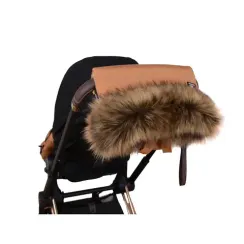 Муфта c мехом CottonMoose Handmuff Shine Gold