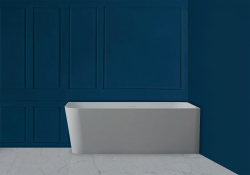 Ванна из искусственного камня ABBER Stein AS9621-1.7 R белая матовая  170x75 см