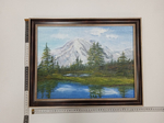 Картина "Пейзаж" с натуры. Масло. Холст на подрамнике. Размер 37x45 см.