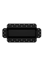 Решетка вентиляционная SGR 250x100 окраш.сталь Matt black ERA