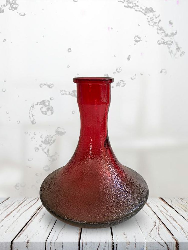 Vase VG Craft ze szwem ICE Smoke Ruby 8-28