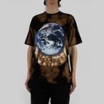  Футболка мужская Obey Our Planet Is In Your Hands артикул:163362596 - купить в магазине Дайс