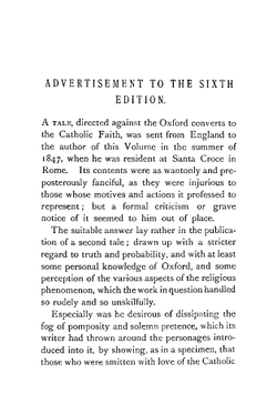 Loss and gain: the story of a convert | Newman John Henry