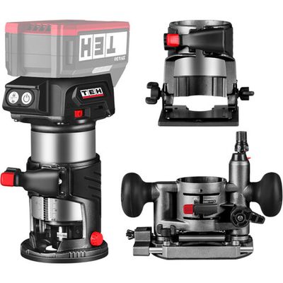 Фрезер кромочный аккумуляторный 20V (без АКБ и ЗУ) TEH LT607