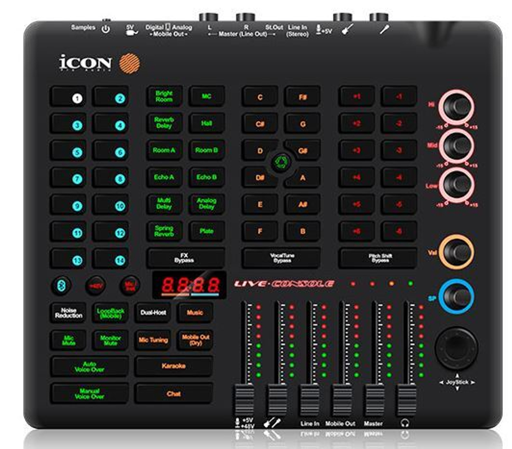 Аудиоинтерфейс  Icon Live Console