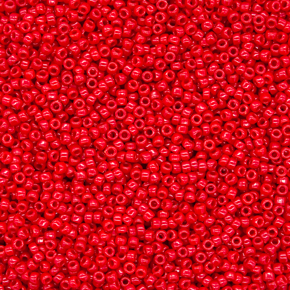 Японский бисер TOHO Round 15/0 (№45), непрозрачный глянцевый