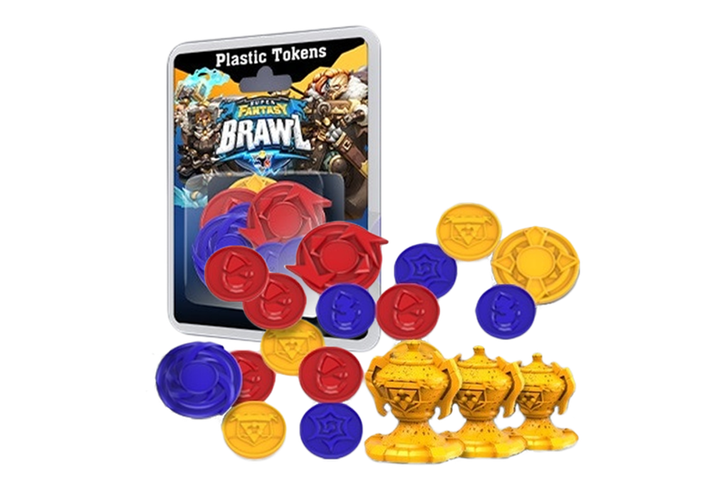 Схватка в стиле фэнтези. Набор Пластиковых жетонов