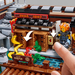 LEGO Ninjago Movie:  Порт Ниндзяго Сити 70657 — Ninjago City Docks — Лего Ниндзяго Муви