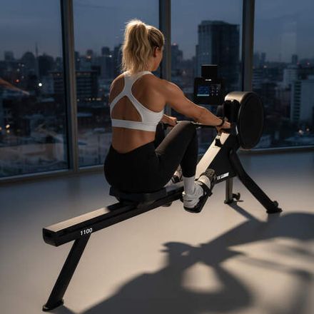 Гребной тренажер UNIX Fit Air Magnetic Rower-1100 PRO (10.1 TFT)