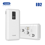 Power bank YOOKIE E02 Type-C/iPhone/Micro (10000mAh)