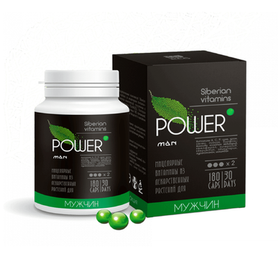 Сибирские витамины для мужчин, 180кап, Сиб-Крук