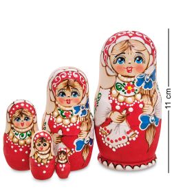 Народные промыслы МР-66/3-B Матрешка 5м «Ольга»